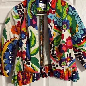 3 Sisters Colorful Floral Jacket